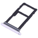 SIM Card Tray + SIM Card Tray / Micro SD Card Tray for LG V30 VS996 LS998U H933 LS998U (Silver)