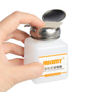 JAKEMY JM-Z10 120ml Liquid Alcohol Press Empty Clear Bottle Liquid Dispenser Bottle Portable Plastic Liquid Dispenser Bottle Pumping Bottle