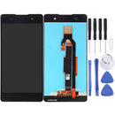 LCD Screen and Digitizer Full Assembly for Sony Xperia E5 (Black)