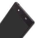 LCD Screen and Digitizer Full Assembly with Frame for Sony Xperia Z4(Black)