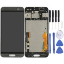 LCD Screen and Digitizer Full Assembly with Frame for HTC One M9+ / M9 Plus(Black)