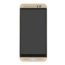LCD Screen and Digitizer Full Assembly with Frame for HTC One M9+ / M9 Plus(Gold)