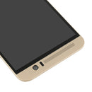 LCD Screen and Digitizer Full Assembly with Frame for HTC One M9+ / M9 Plus(Gold)