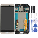 LCD Screen and Digitizer Full Assembly with Frame for HTC One M9+ / M9 Plus(Silver)