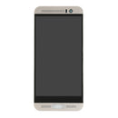 LCD Screen and Digitizer Full Assembly with Frame for HTC One M9+ / M9 Plus(Silver)