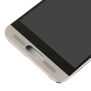 LCD Screen and Digitizer Full Assembly with Frame for HTC One M9+ / M9 Plus(Silver)