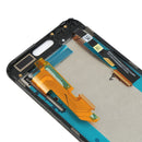 LCD Screen and Digitizer Full Assembly with Frame for HTC One M9+ / M9 Plus(Silver)