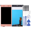 LCD Screen and Digitizer Full Assembly for Sony Xperia XZ Premium(Pink)