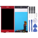 LCD Screen and Digitizer Full Assembly for Sony Xperia XZ Premium(Red)
