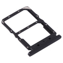 SIM Card Tray + NM Card Tray for Huawei Nova 5 (Black)