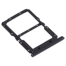 SIM Card Tray + NM Card Tray for Huawei Nova 5 (Black)