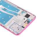 Middle Frame Bezel Plate with Side Keys for Huawei Honor 20i (Red)
