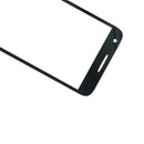 Front Screen Outer Glass Lens for Alcatel One Touch Pixi 3 4.5 / 5019(Black)