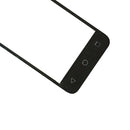 Front Screen Outer Glass Lens for Alcatel One Touch Pixi 3 4.5 / 5019(Black)