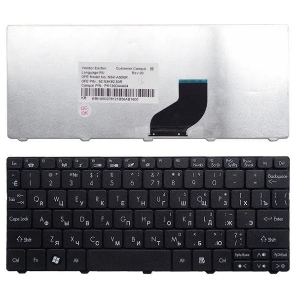 RU Version Russian Laptop Keyboard for Acer Aspire One D255 / D255E / D257
