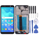 LCD Screen and Digitizer Full Assembly with Frame for Huawei Y5 Prime (2018)(Black)