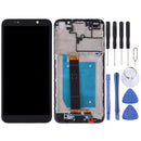 LCD Screen and Digitizer Full Assembly with Frame for Huawei Y5 Prime (2018)(Black)