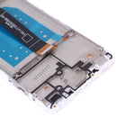 LCD Screen and Digitizer Full Assembly with Frame for Huawei Y5 Prime (2018)(White)