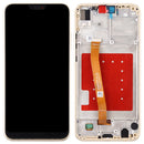 LCD Screen and Digitizer Full Assembly with Frame for Huawei P20 Lite / Nova 3e(Gold)