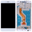 LCD Screen and Digitizer Full Assembly with Frame for Huawei Y7 (2017)(White)