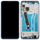 LCD Screen and Digitizer Full Assembly with Frame for Huawei Enjoy 9 Plus (Blue)