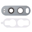 10 PCS Back Camera Lens with Adhesive for LG V20(Black)