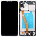 LCD Screen and Digitizer Full Assembly with Frame for Huawei Nova 3i (Black)