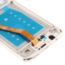 LCD Screen and Digitizer Full Assembly with Frame for Huawei Mate 20 Lite / Maimang 7(Gold)