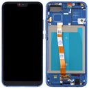LCD Screen and Digitizer Full Assembly with Frame for Huawei Honor 10 (Blue)