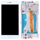 LCD Screen and Digitizer Full Assembly with Frame for Huawei Y5 (2017)(White)
