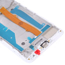 LCD Screen and Digitizer Full Assembly with Frame for Huawei Y5 (2017)(White)