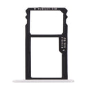 For Huawei Honor 7 Nano SIM Card Tray + Nano SIM / Micro SD Card Tray (Silver)