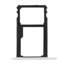 For Huawei Honor 7 Nano SIM Card Tray + Nano SIM / Micro SD Card Tray (Silver)