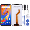 LCD Screen and Digitizer Full Assembly for Tecno Spark 3 KB7(Black)