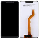 LCD Screen and Digitizer Full Assembly for Tecno Spark 3 KB7(Black)
