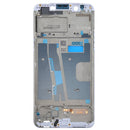 For OPPO A73 / F5 Front Housing LCD Frame Bezel Plate(White)