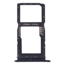 SIM Card Tray + SIM Card Tray / Micro SD Card Tray for Huawei Honor 9X / Honor 9X Pro(Black)