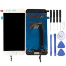 LCD Screen and Digitizer Full Assembly with Home Button for Asus ZenFone 4 / ZE554KL(White)