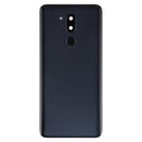Battery Back Cover with Camera Lens & Fingerprint Sensor for LG G7 ThinQ / G710 / G710EM / G710PM / G710VMP(Black)