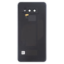 Battery Back Cover with Camera Lens & Fingerprint Sensor for LG G8 ThinQ / LMG820QM7 LM-G820UMB LMG820UM1 (US Version)(Black)