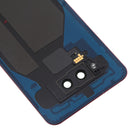 Battery Back Cover with Camera Lens & Fingerprint Sensor for LG G8 ThinQ / LMG820QM7 LM-G820UMB LMG820UM1 (US Version)(Red)