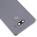 Battery Back Cover with Camera Lens & Fingerprint Sensor for LG G8 ThinQ / LMG820QM7 LM-G820UMB LMG820UM1 (US Version)(Silver)