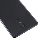 Battery Back Cover with Camera Lens & Fingerprint Sensor for LG Stylo 4 / Q710 / Q710MS / Q710CS / L713DL(Black)