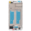 Front Housing LCD Frame Bezel for Huawei Y7 (2018) (White)