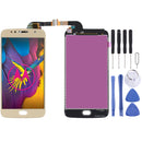 LCD Screen and Digitizer Full Assembly for Motorola Moto G5S (Gold)