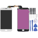 LCD Screen and Digitizer Full Assembly for Motorola Moto G5S (White)