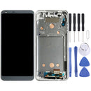 LCD Screen and Digitizer Full Assembly with Frame for LG G6 / H870 / H870DS / H872 / LS993 / VS998 / US997 (Platinum)