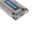LCD Screen and Digitizer Full Assembly with Frame for LG X Cam / K580 / K580I / K580Y (Silver)