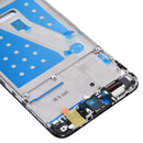 For Huawei P smart (Enjoy 7S) Front Housing LCD Frame Bezel Plate(Black)