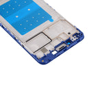 For Huawei Honor V9 Play Front Housing LCD Frame Bezel Plate(Blue)